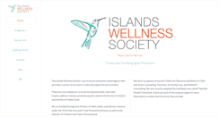 Desktop Screenshot of islandswellnesssociety.com
